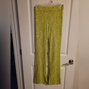 Zara retro flare leg pants